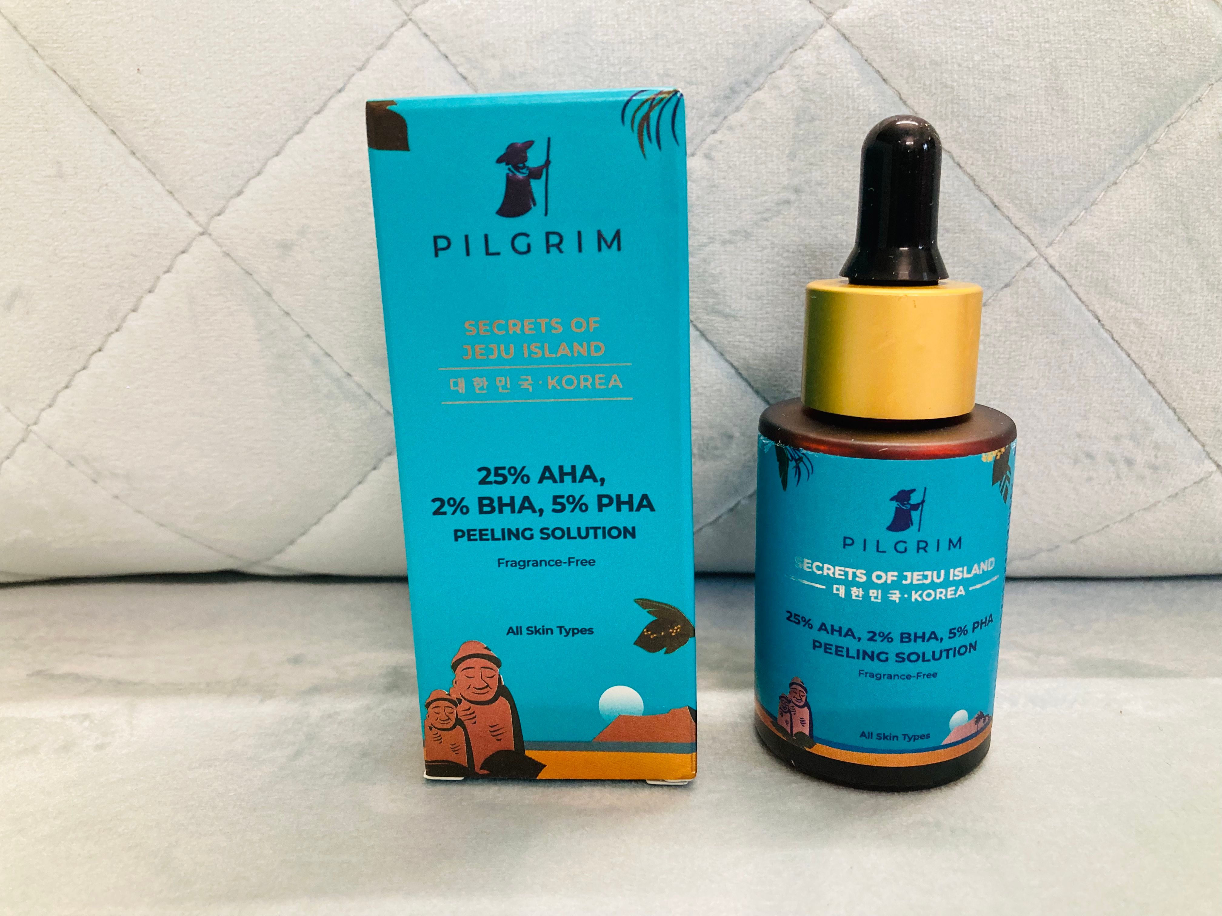 Pilgrim 25% AHA, 2% BHA, 5% PHA Peeling Solution , 30ml